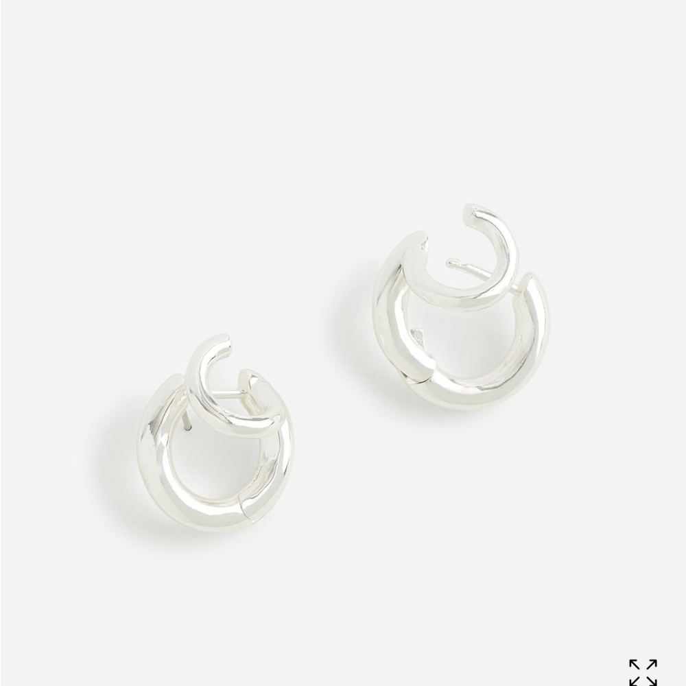 Madewell Double Huggie Hoop Earring
